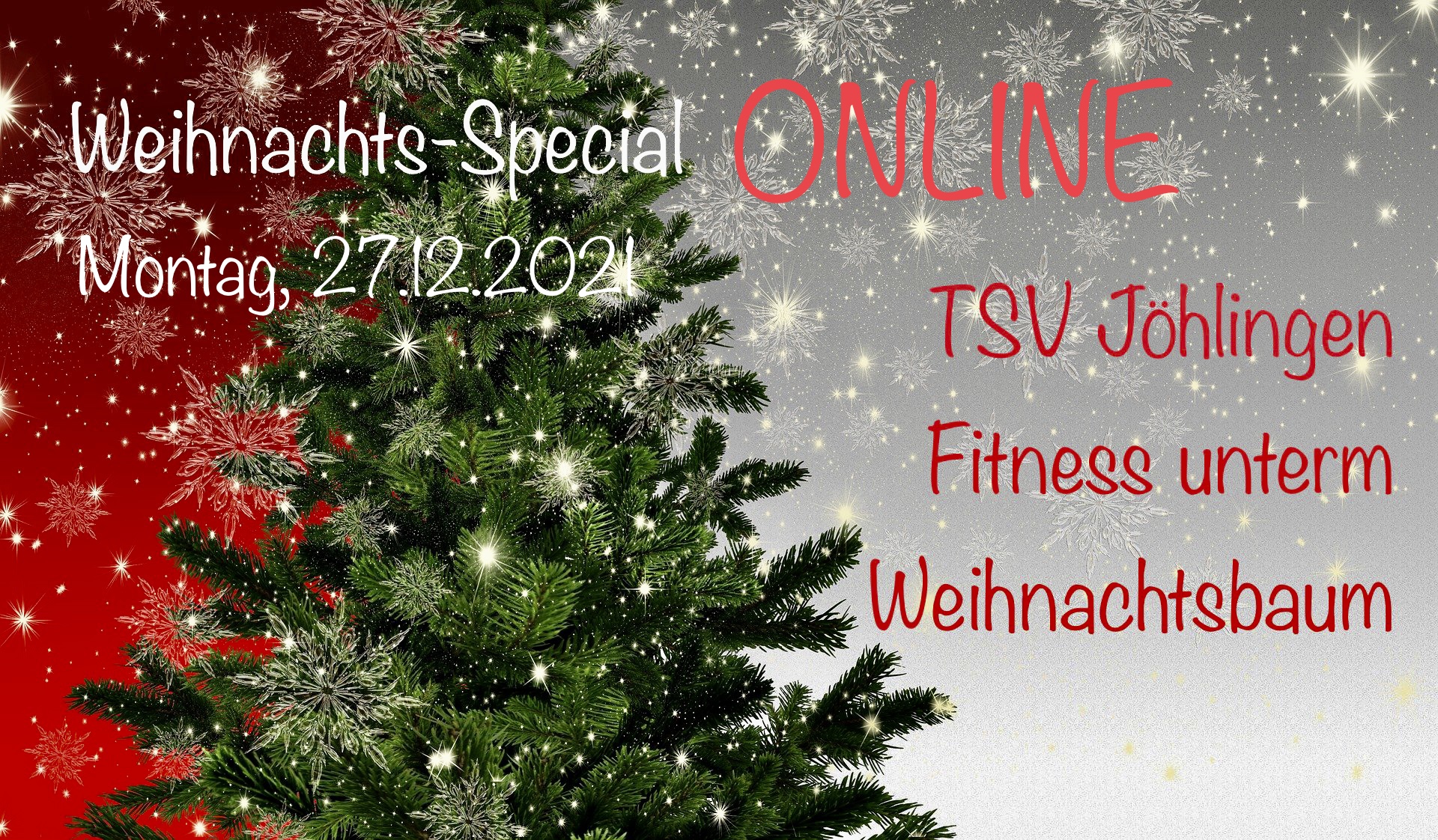 Weihnachts-Special: Fitness unterm Weihnachtsbaum  ONLINE
