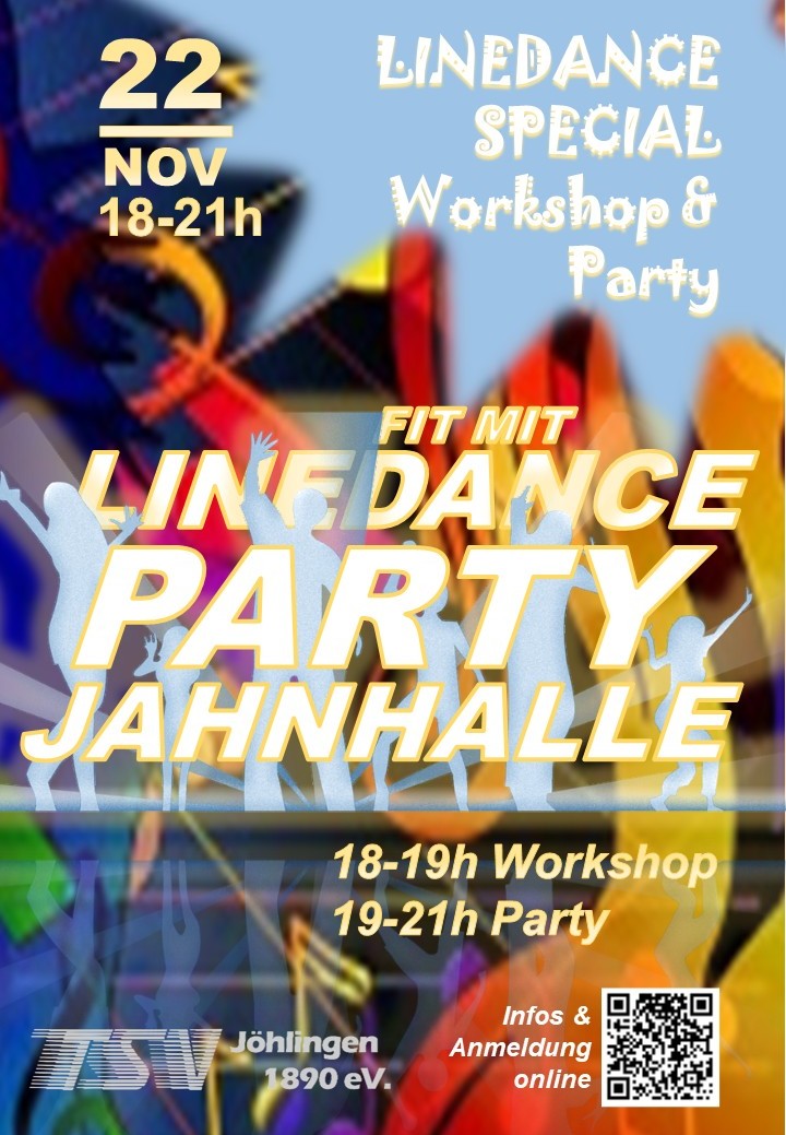 Fit mit LineDance SPECIAL: Workshop & Party