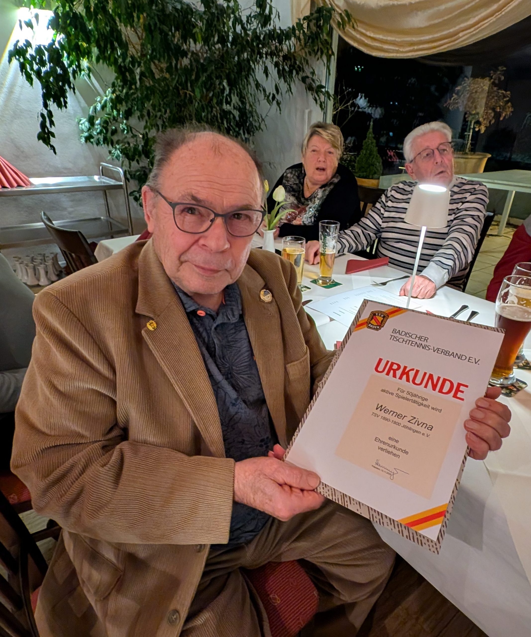 TT: Zwei Niederlagen und ein Jubiläum